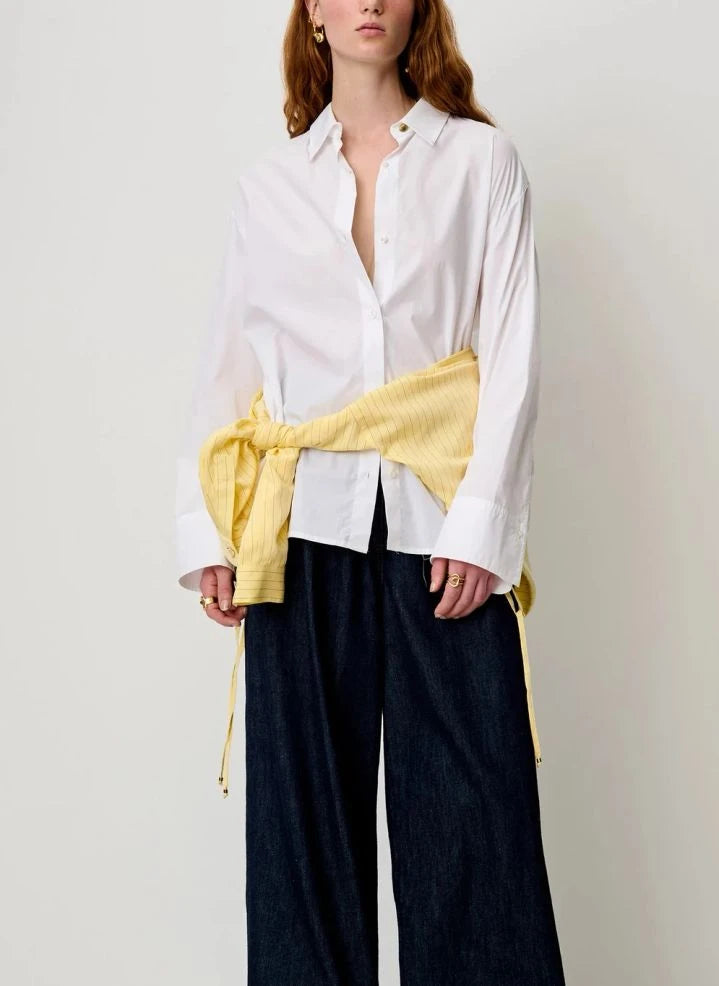 Sessùn - Camisa de algodón orgánico Neomi | Ecru