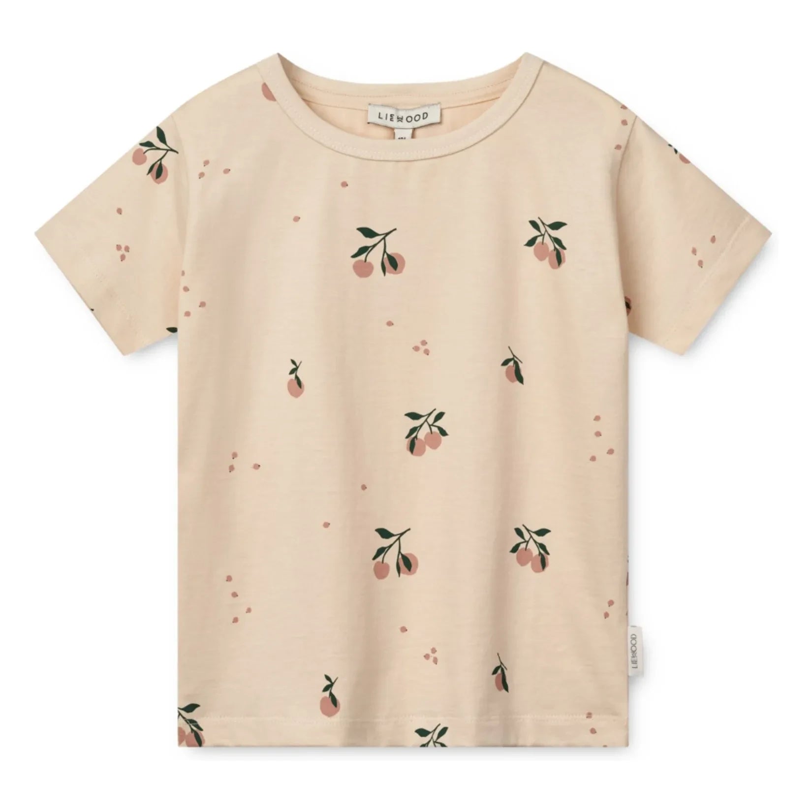 Liewood - Camiseta de Algodón Orgánico Apia | Rosa empolvado