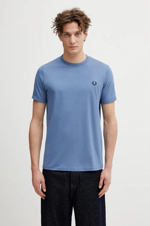 Camiseta de hombre de algodón Fred Perry