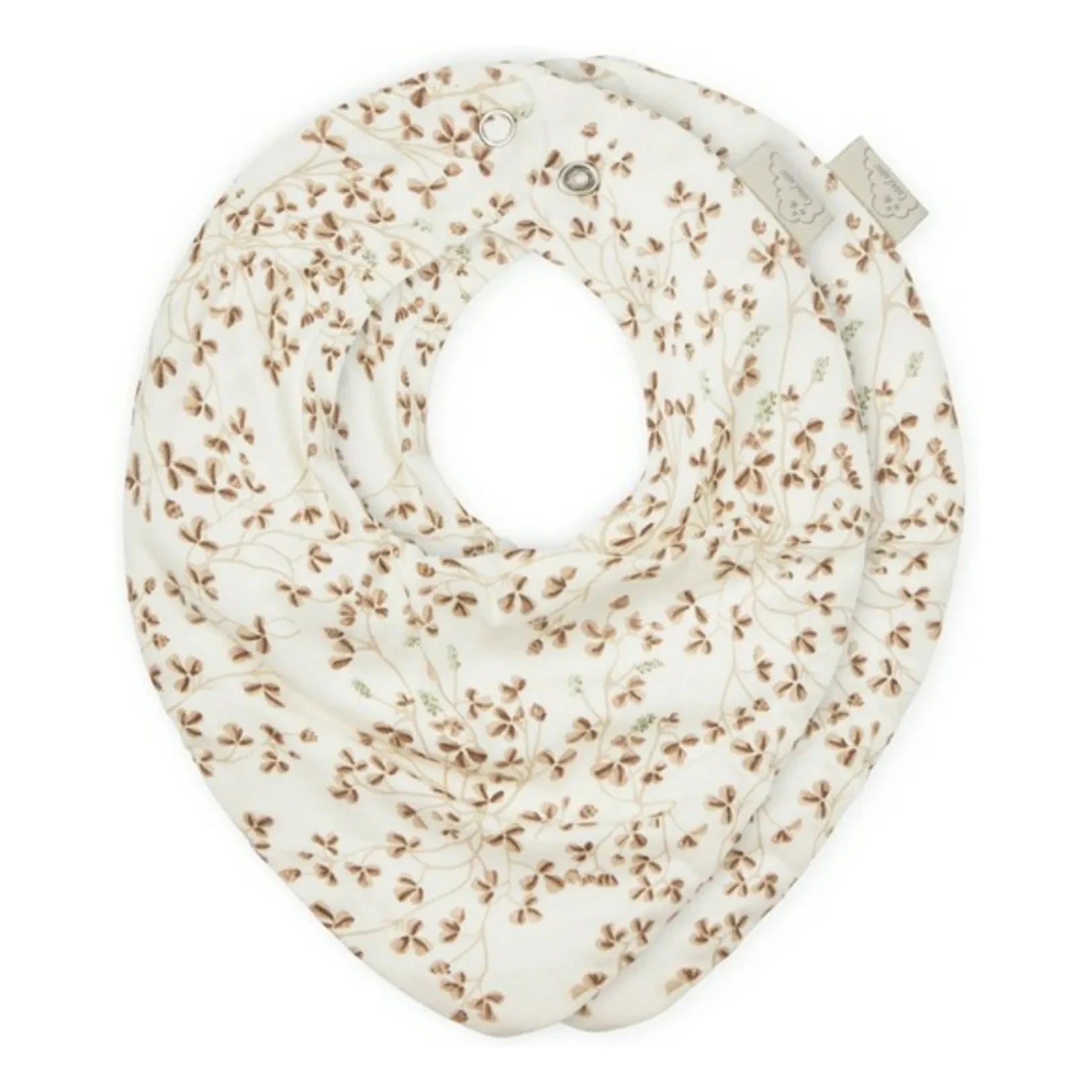 Cam Cam - Baberos Bandana Ivy - Pack de 2 | Marrón