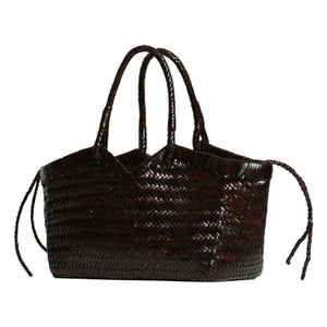 Vipera - Bolso tote Crudelia de piel | Chocolate