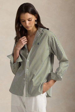 Polo Ralph Lauren Camisa de algodón para mujer