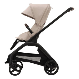 Bugaboo - Cochecito de ciudad Bugaboo Dragonfly Chasis completo negro | Marrón topo