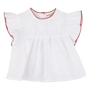 Babe & Tess - Blusa Luisa Fisto | Blanco