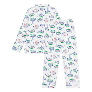 Petit Bateau - París Camisa de pijama de algodón orgánico | Blanco