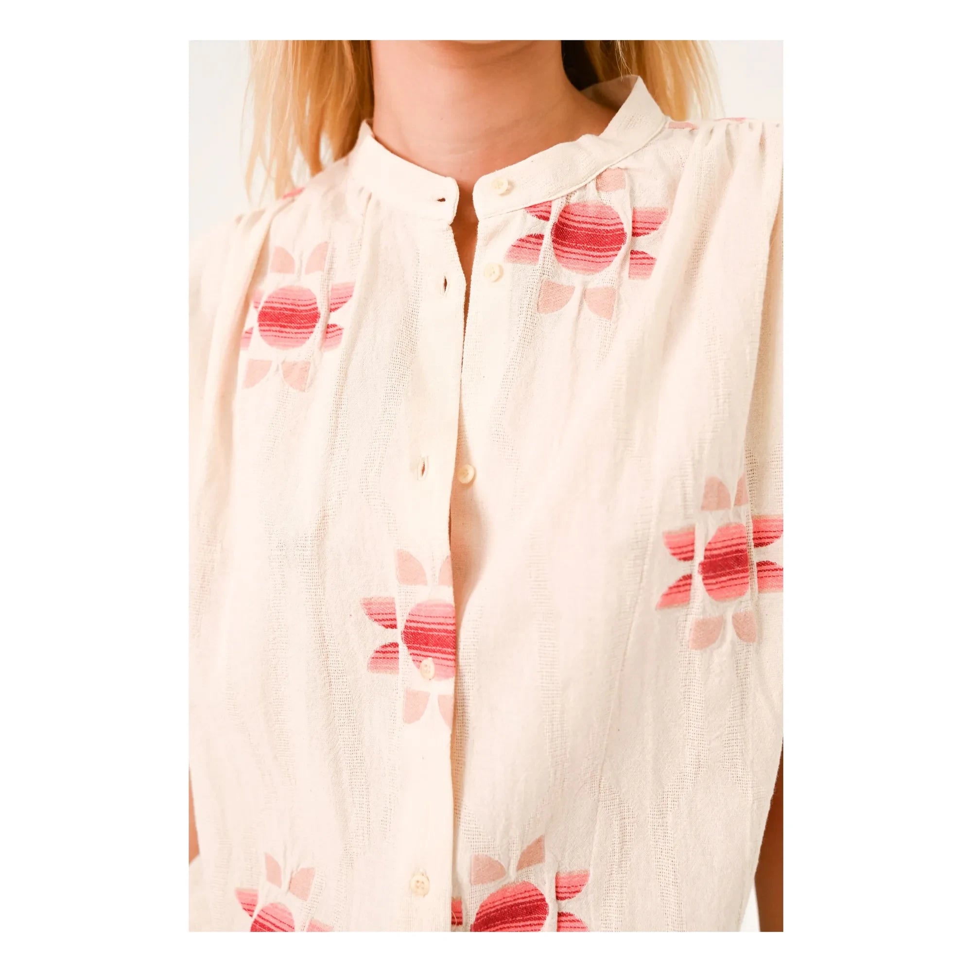 Sacrécoeur - Blusa Louison Sol | Crudo