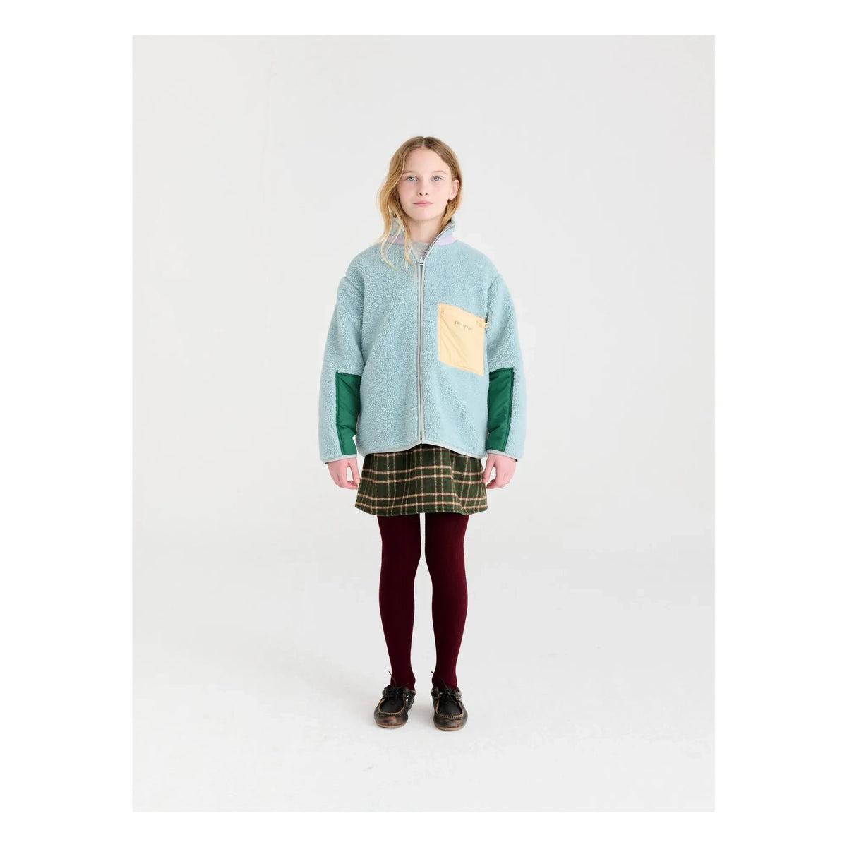 True Artist - Chaqueta Sherpa Reversible N°3 | Azul
