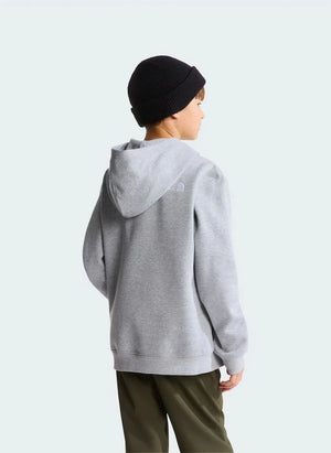 The North Face - Essential Drew Peak Sudadera con Capucha | Gris Melange