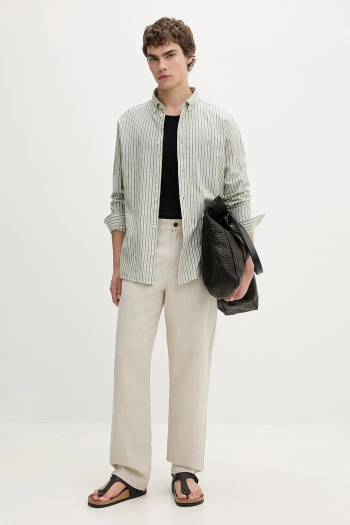 Pantalones de lino Les Deux para hombre
