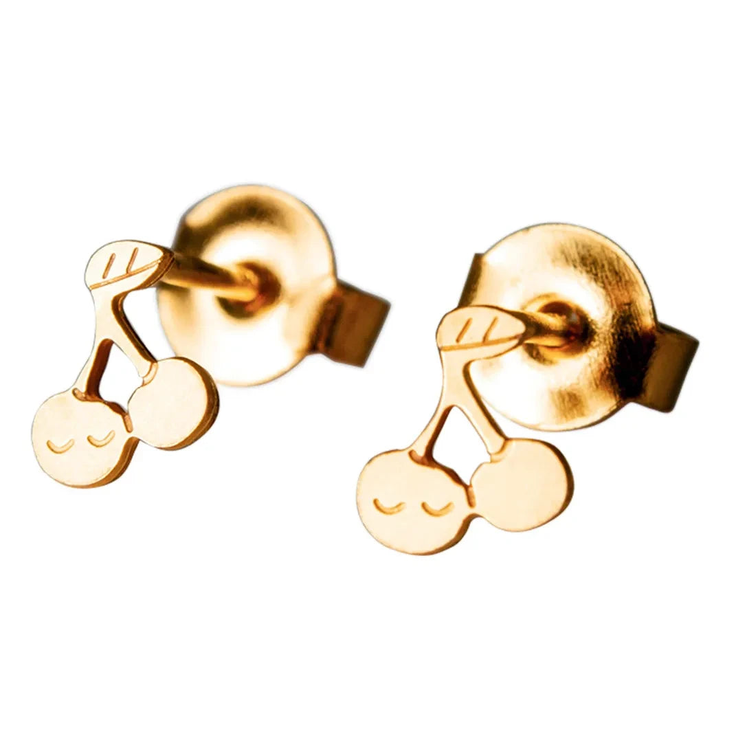 Adorabili - Pendientes de cerezas | Oro