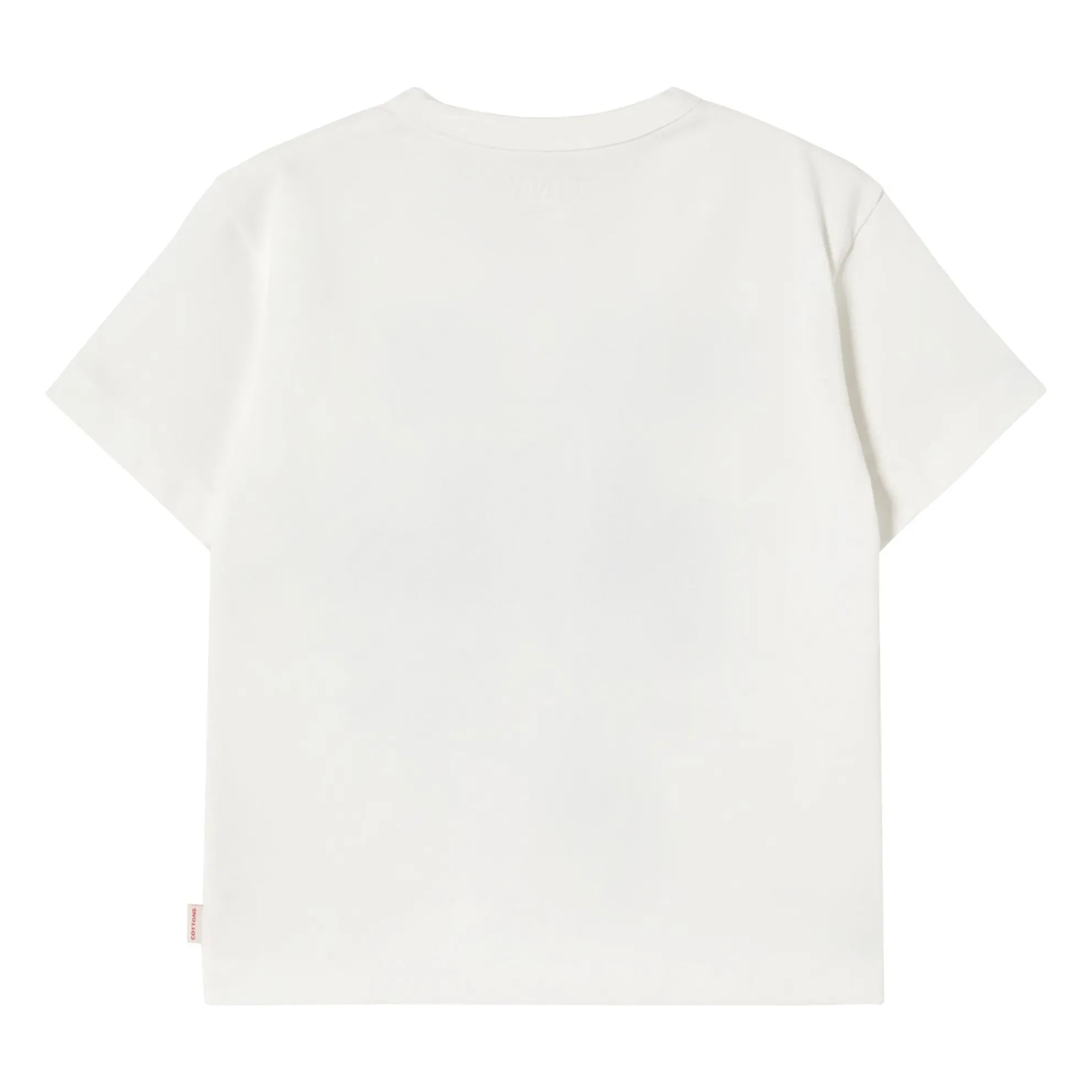 Tinycottons - Camiseta Swans Losanges algodón orgánico | Blanco