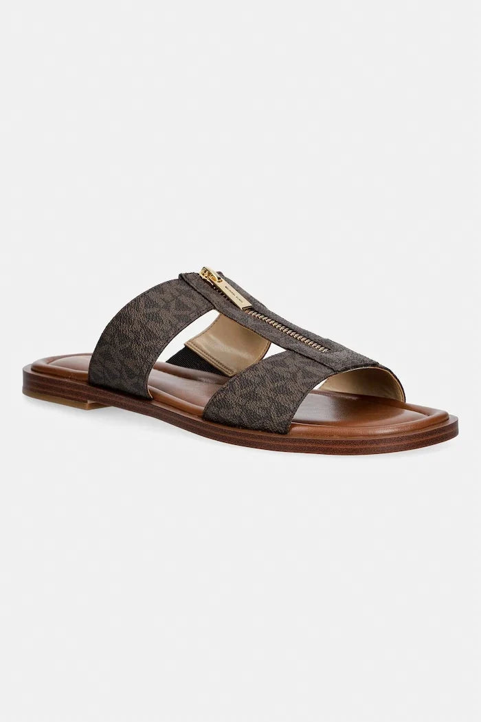 MICHAEL Michael Kors Sandalias planas Berkley para mujer