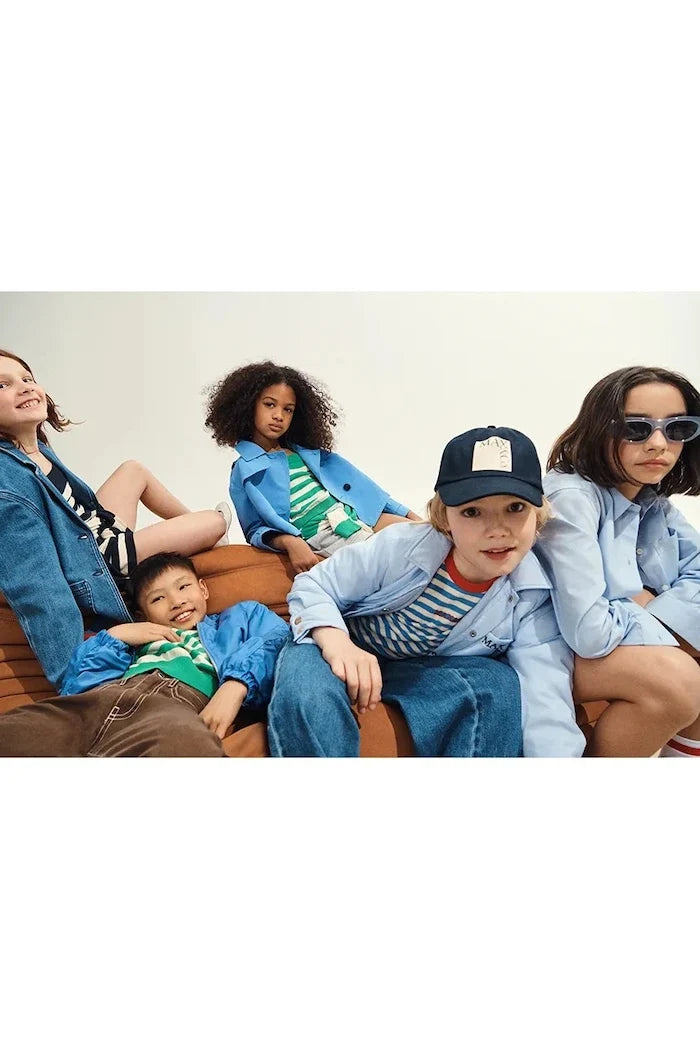 MAX&Co. MAXF13F HAT Gorra de visera de algodón para niños