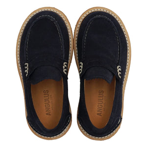 Angulus - Mocasines de ante | Azul marino