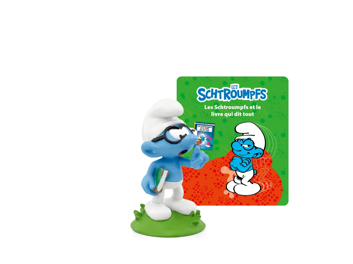 Tonies - Libro en francés de los Pitufos y que dice todo - The Smurfs