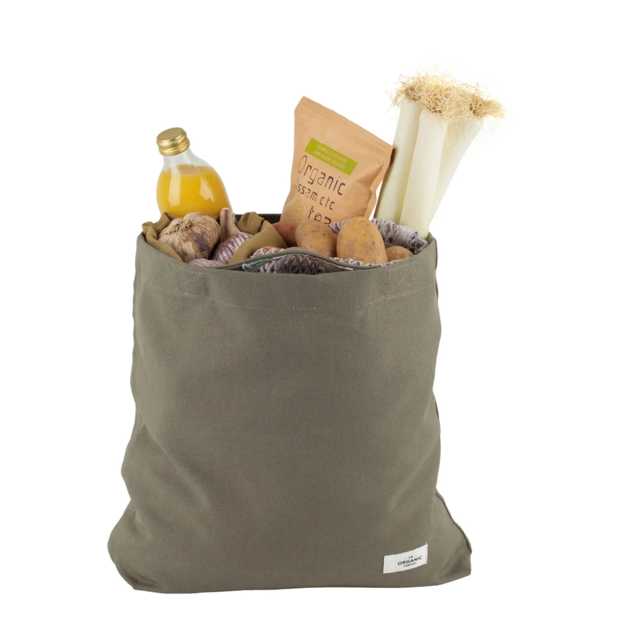 The Organic Company - Bolsa de algodón orgánico | Marrón