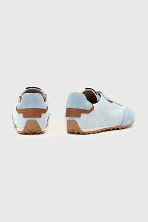 Zapatillas deportivas de ante de caña baja Liam de AllSaints para mujer