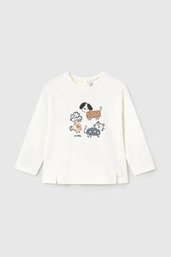 Blusa de manga larga para niños Mayoral