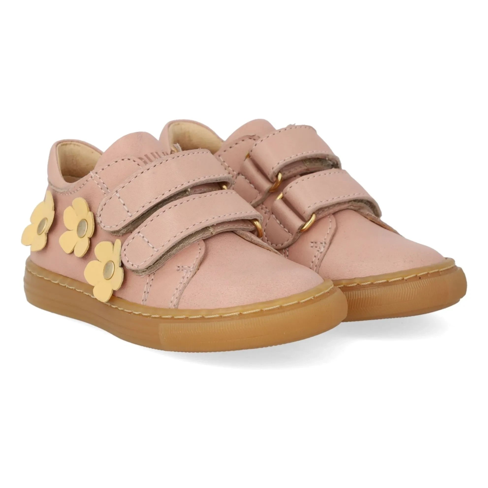Angulus - Zapatillas Deportivas Florales de Doble Raya | Rosa Pálido