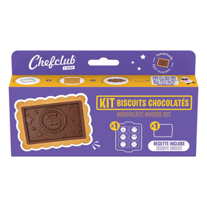 Chefclub - Juego de galletas de chocolate