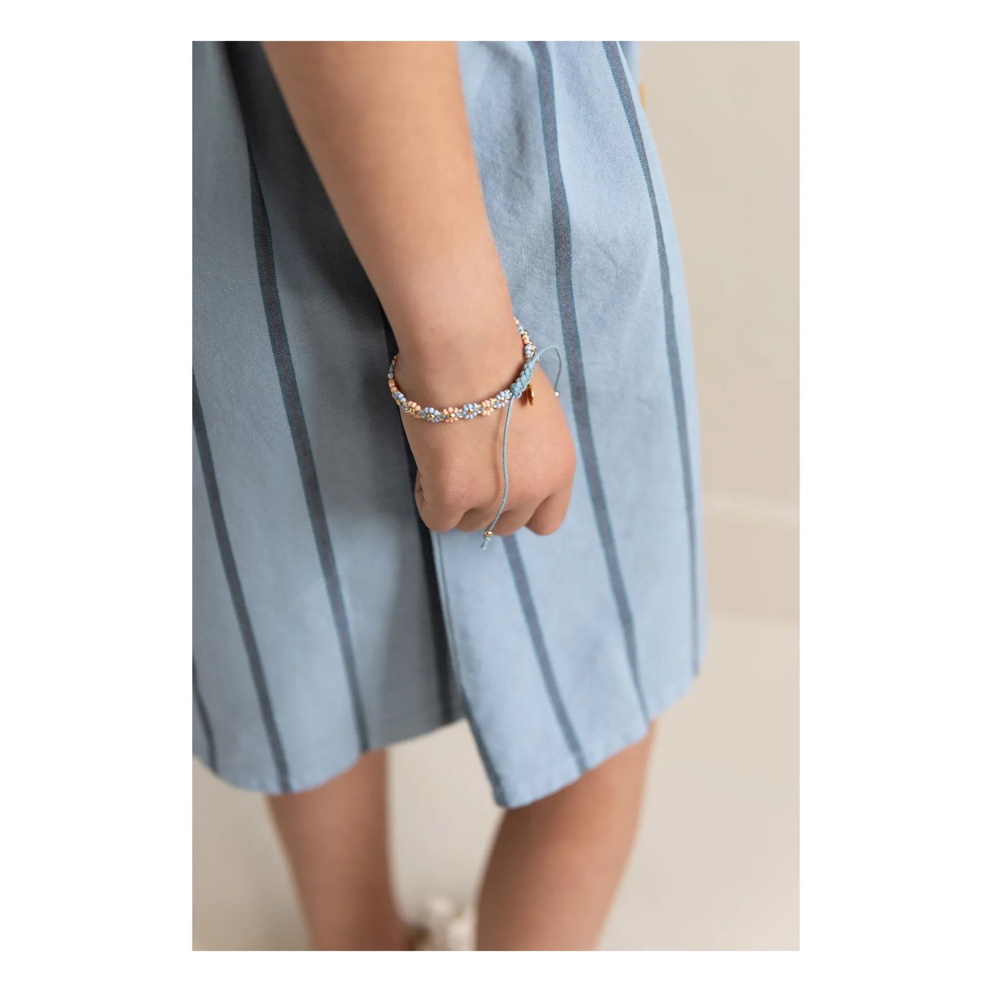 Jenest - Pulsera de flores | Azul