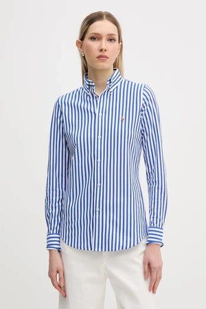 Camisa de algodón para mujer Polo Ralph Lauren