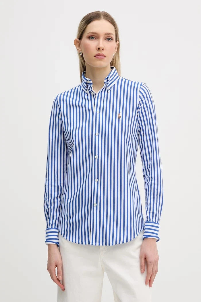 Camisa de algodón para mujer Polo Ralph Lauren