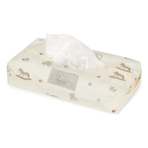 Cam Cam - Caja para toallitas vintage Toys | Beige