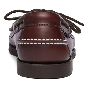 Sebago - Docksides Portland Waxed Loafers | Marrón oscuro