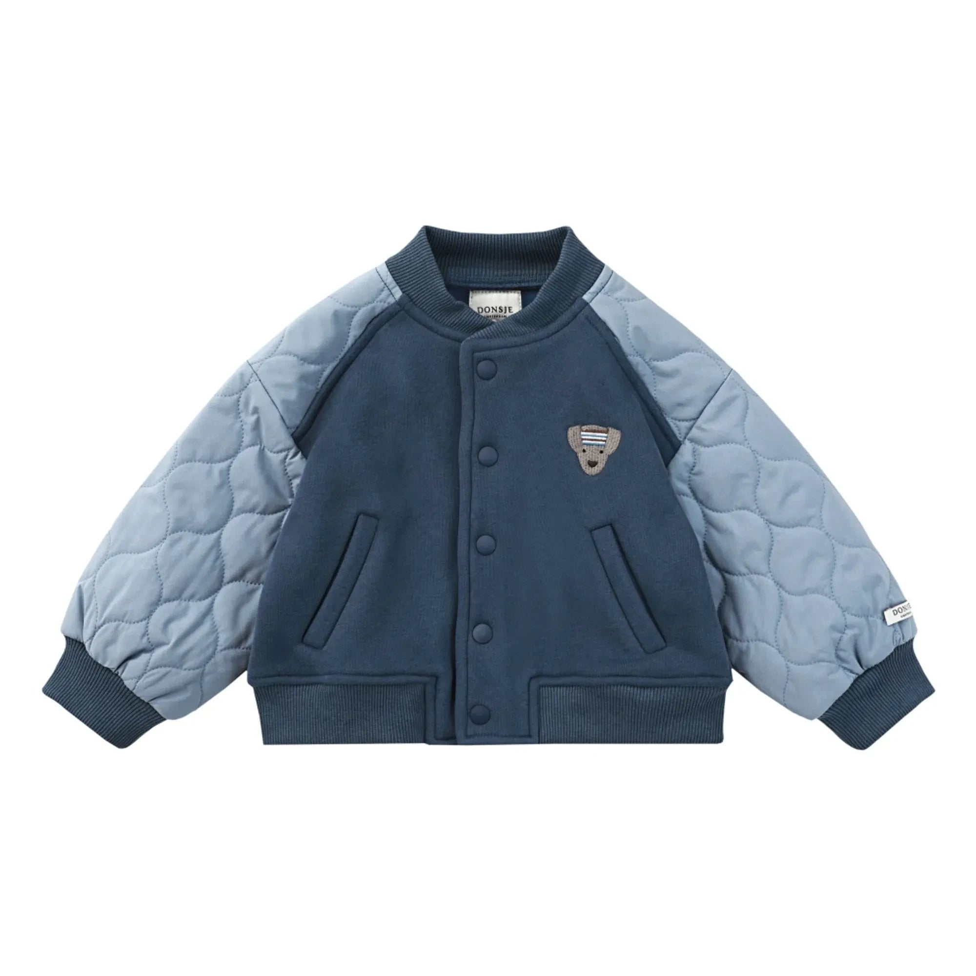 Donsje - Anorak Bomber de Doble Material Noal | Azul Oscuro