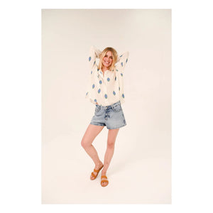 Sacrécoeur - Blusa Ella Uxua | Blanca