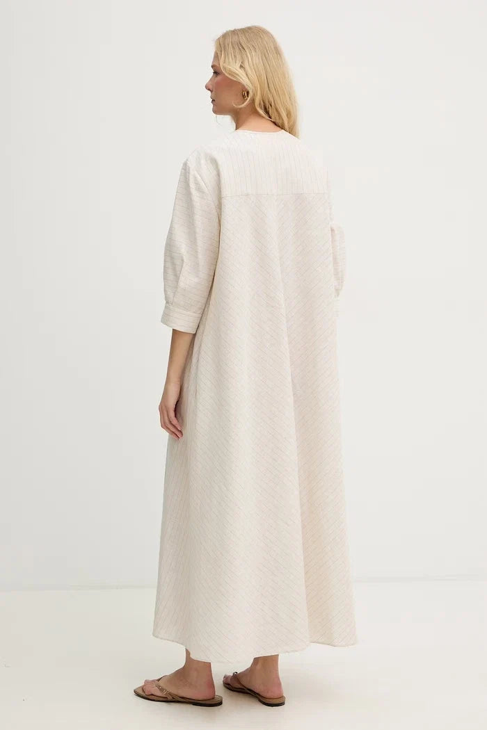 Vestido de verano de lino MM by Max Mara MEMO