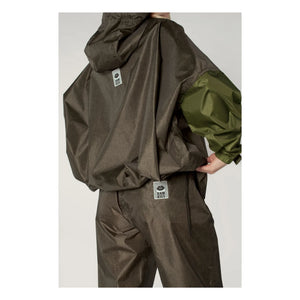 Rainkiss - Anorak impermeable de espiga | Caqui