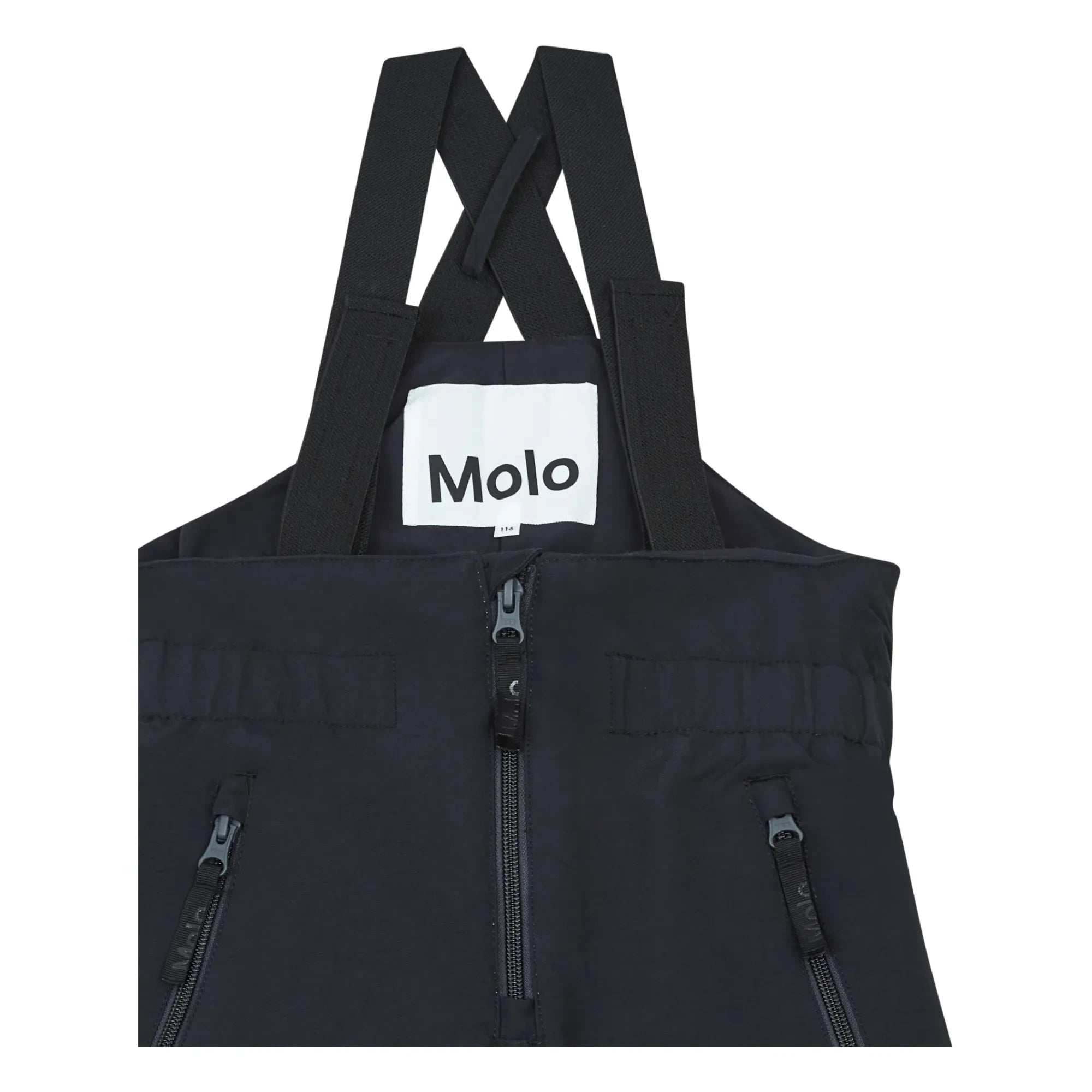 Molo - Pantalones de esquí Play Pro de material reciclado | Negro