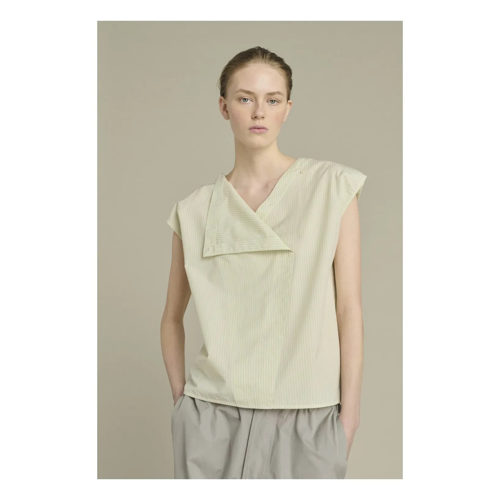Soeur - Blusa Lorena Algodón | Verde claro