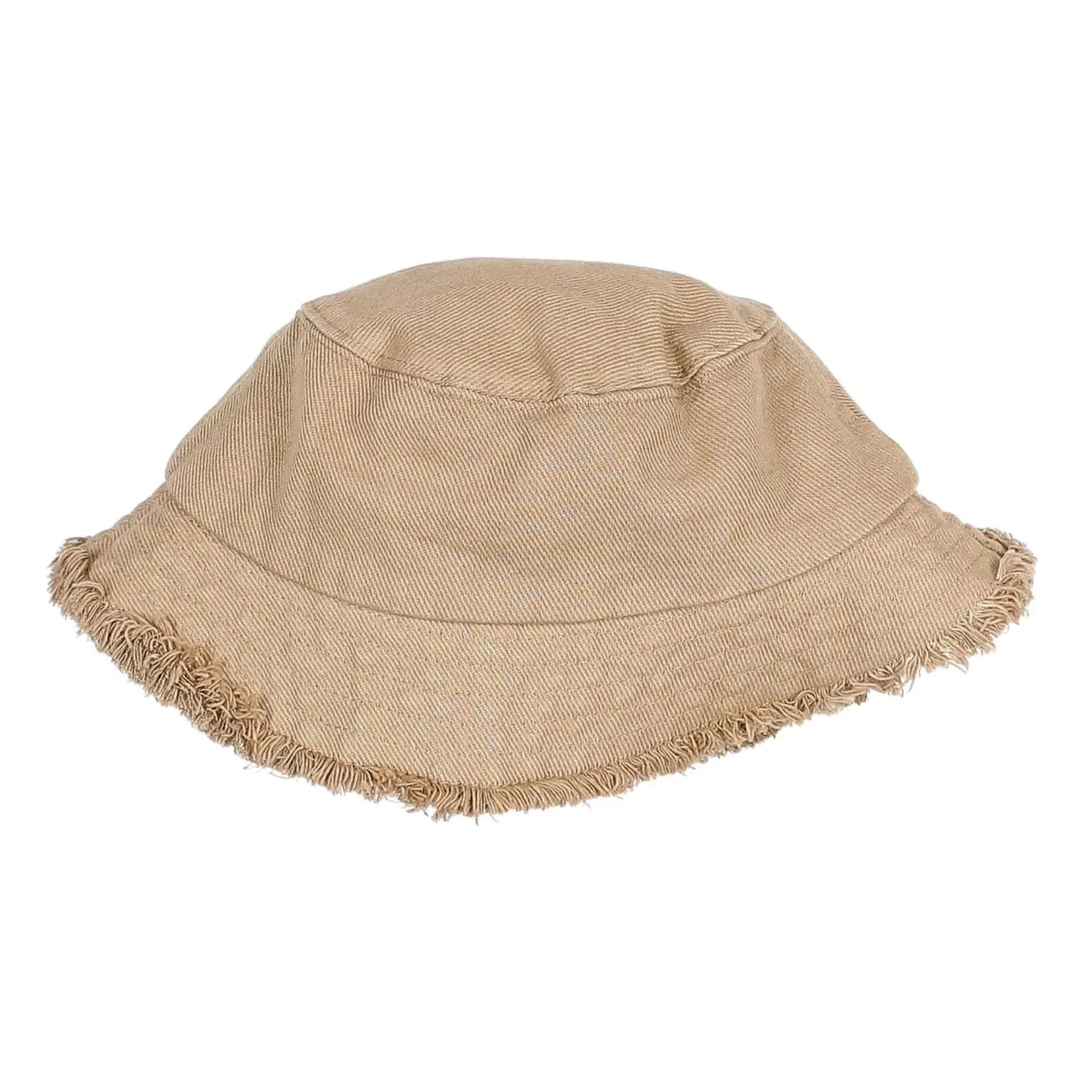 Búho - Bob de lyocell deshilachado vaquero | Beige