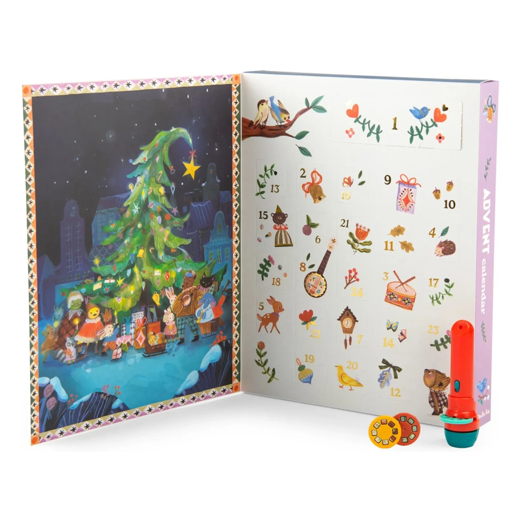Moulin Roty - Calendario de adviento Les Minouchkas