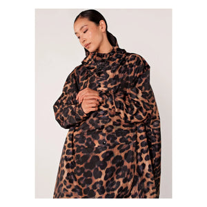 Rainkiss - Capa Impermeable Dark Leopard - Colección de Mujer | Marrón