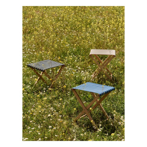 Hay - Tabure plegable Outdoor Market, Jasper Morrison | Azul