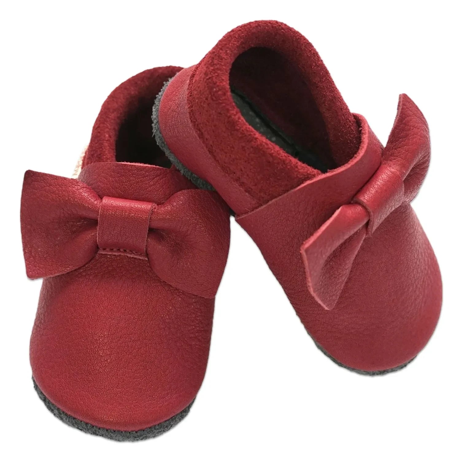 Baobaby - Pantuflas anudadas | Rojo cereza