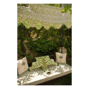 Doing Goods - Alfombra de lana Grassy Zebra | Verde