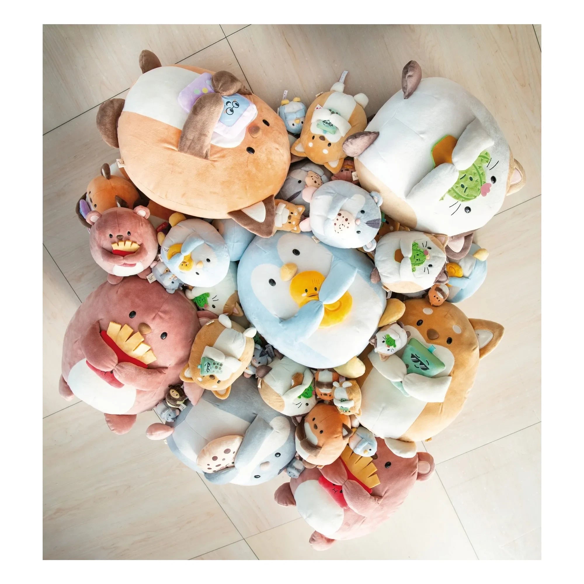Nici - Peluche gato Angy | Blanco