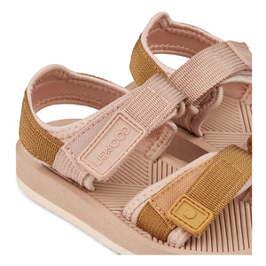 Liewood - Sandalias Monty | Rosa empolvado
