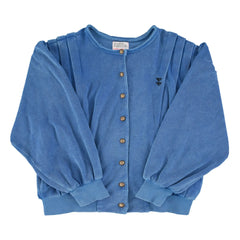 Cárdigan de algodón orgánico Sisters Department - Adelaida | Azul