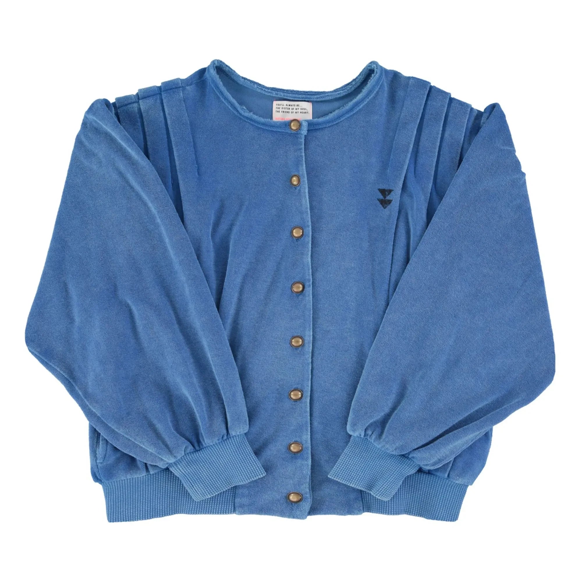 Cárdigan de algodón orgánico Sisters Department - Adelaida | Azul