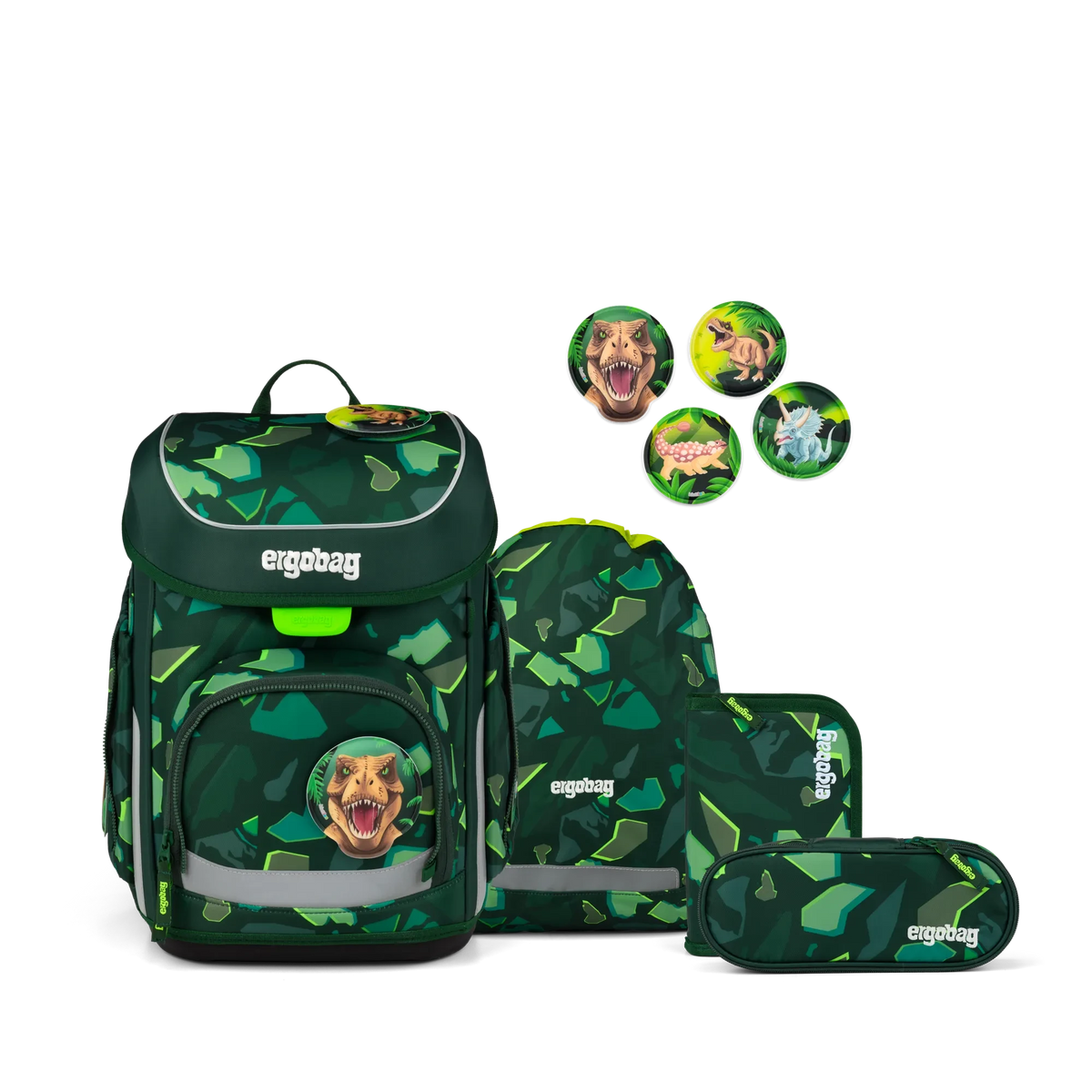 Ergobag - Okul Çantası Seti cubo Bearasaurus