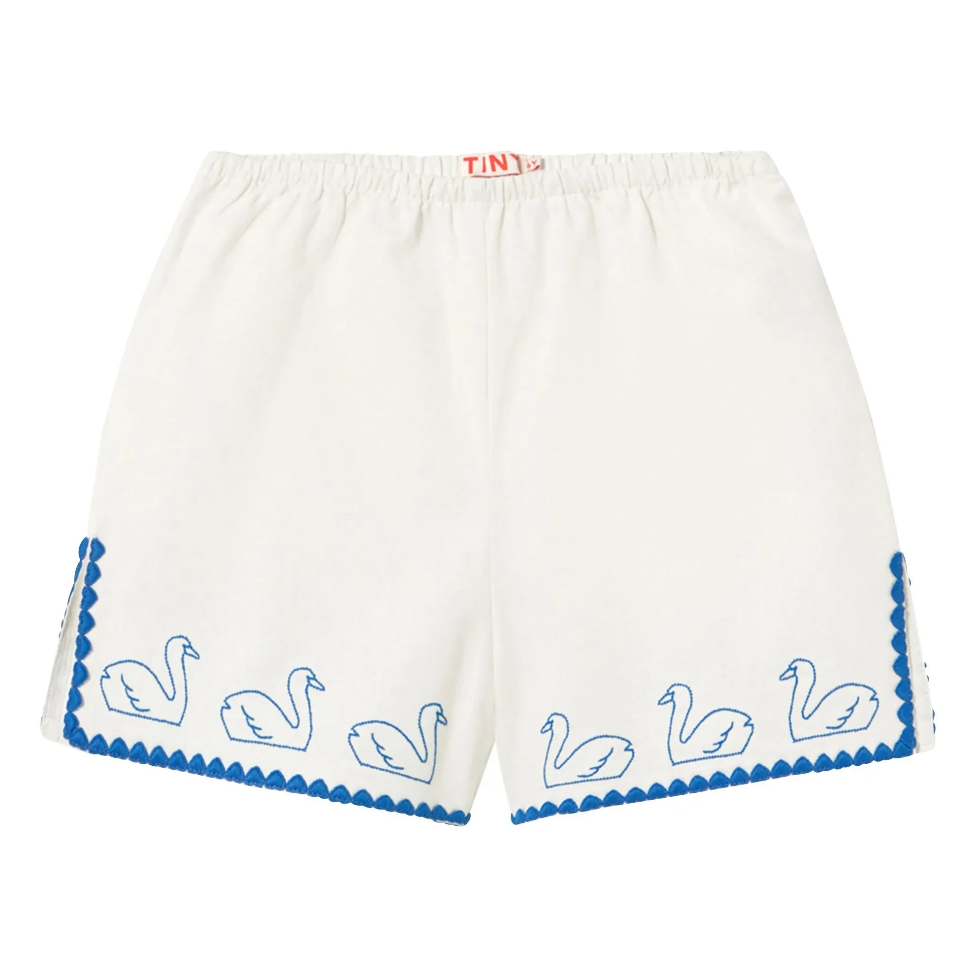 Tinycottons - Cisnes Cortos Lino | Blanco