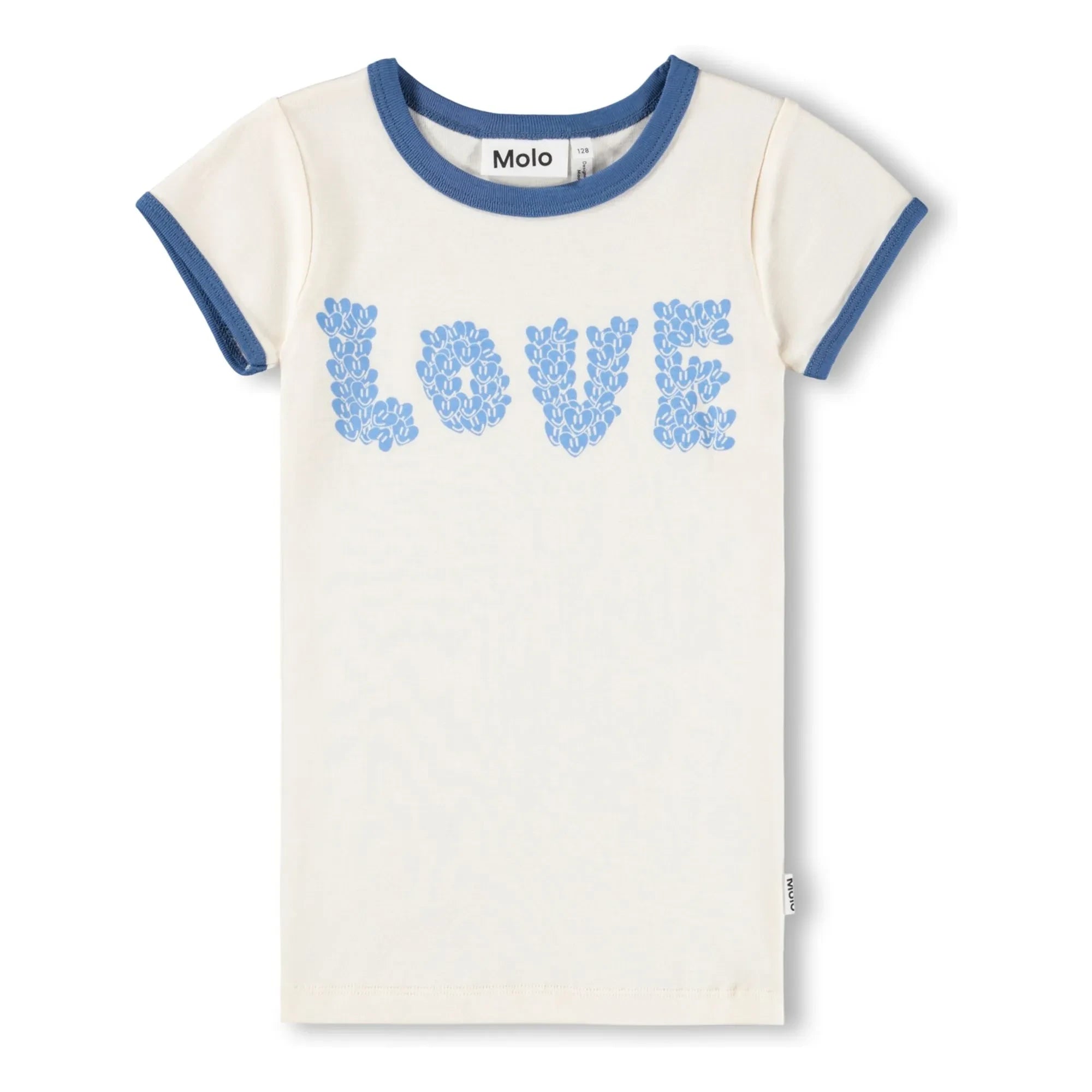 Molo - Rhiannon Love Camiseta de algodón orgánico | Crudo