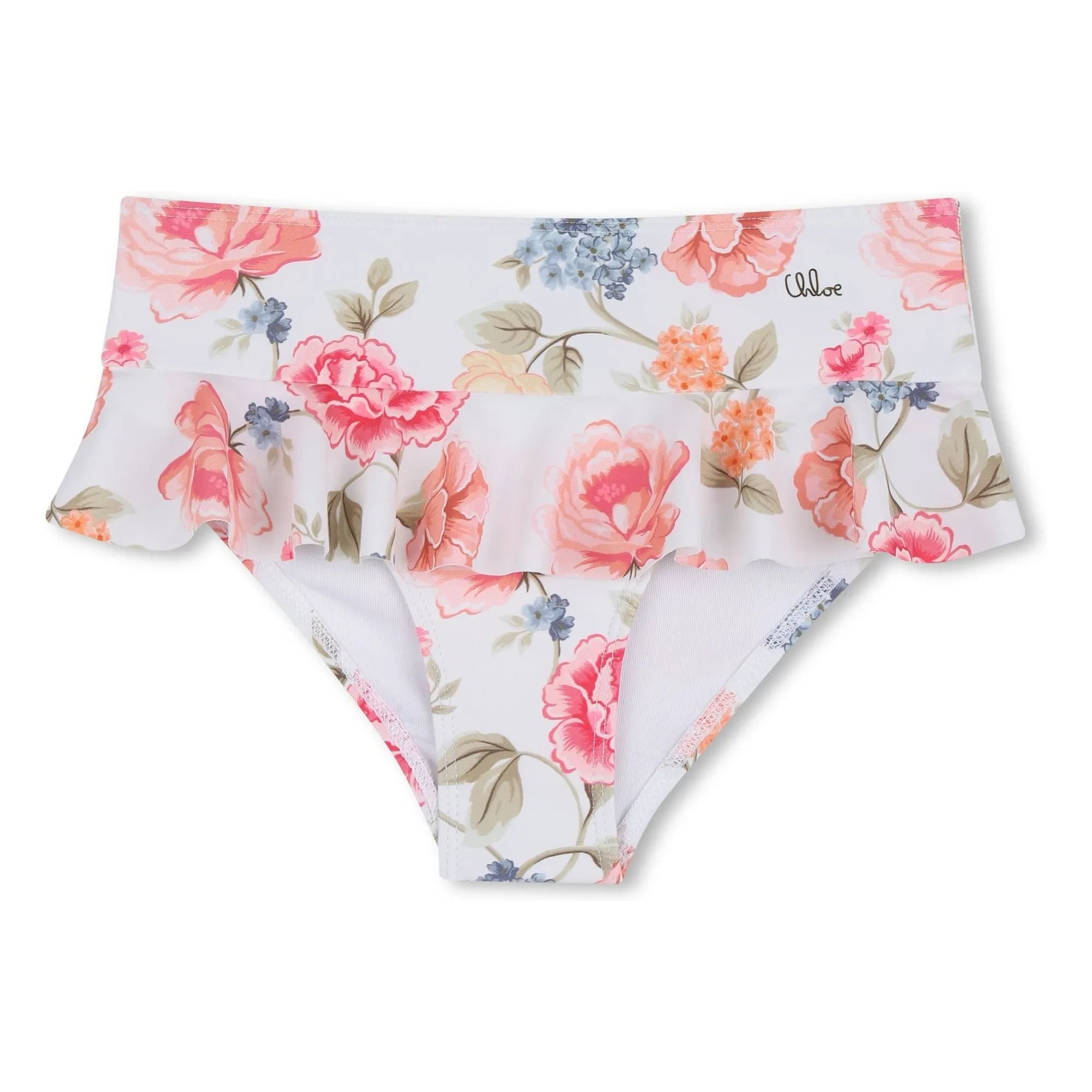 Chloé - Bañador con estampado floral | Blanco