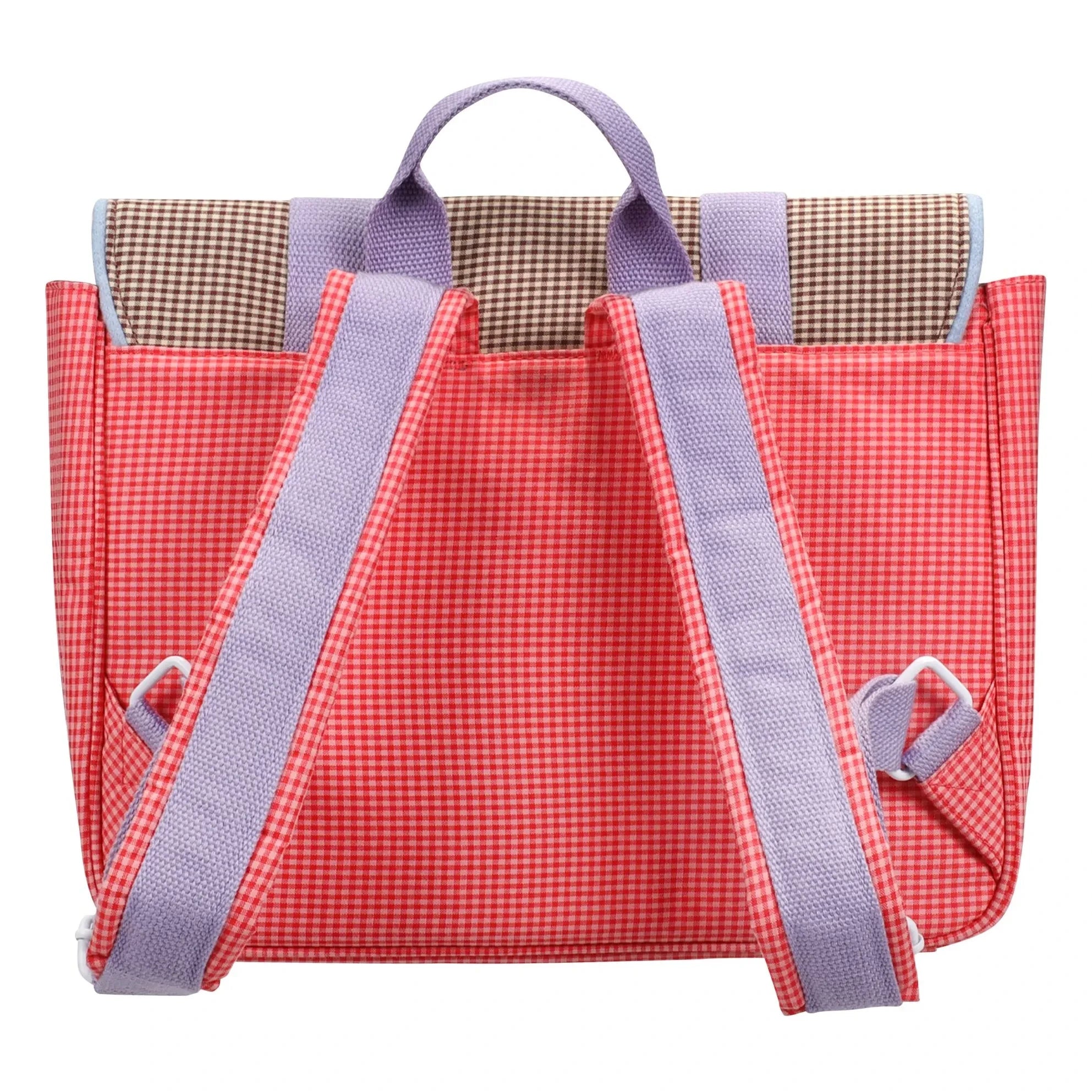 Sticky Lemon - Satchel Fleur Kareler | Bolsos boise en tonos rosa